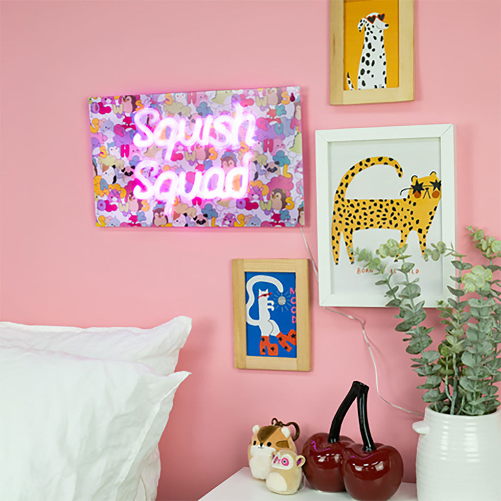 Image produit Squishmallows - Lampe murale néon Squish Squad