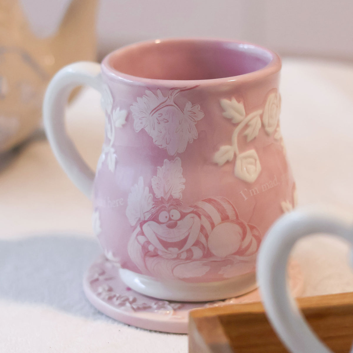Productafbeelding Alice in Wonderland - Cheshire Cat Relief Mok