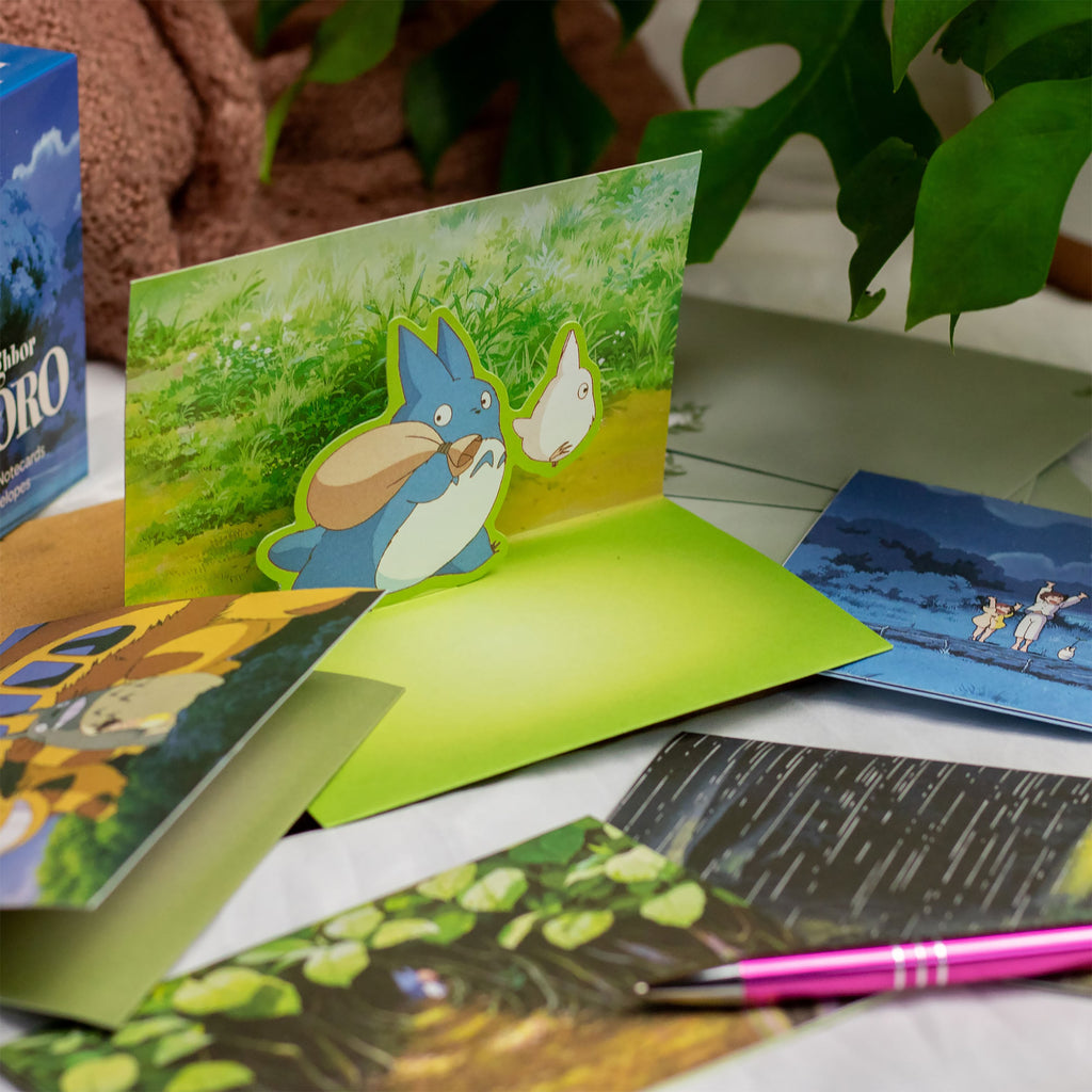 Productafbeelding Totoro - Vrienden 3D Pop-Up Postkaarten 10 Set