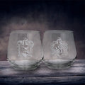 Productafbeelding Harry Potter - Ravenclaw & Hufflepuff Glazen 2-delige Set