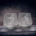 Productafbeelding Harry Potter - Ravenclaw & Hufflepuff Glazen 2-delige Set