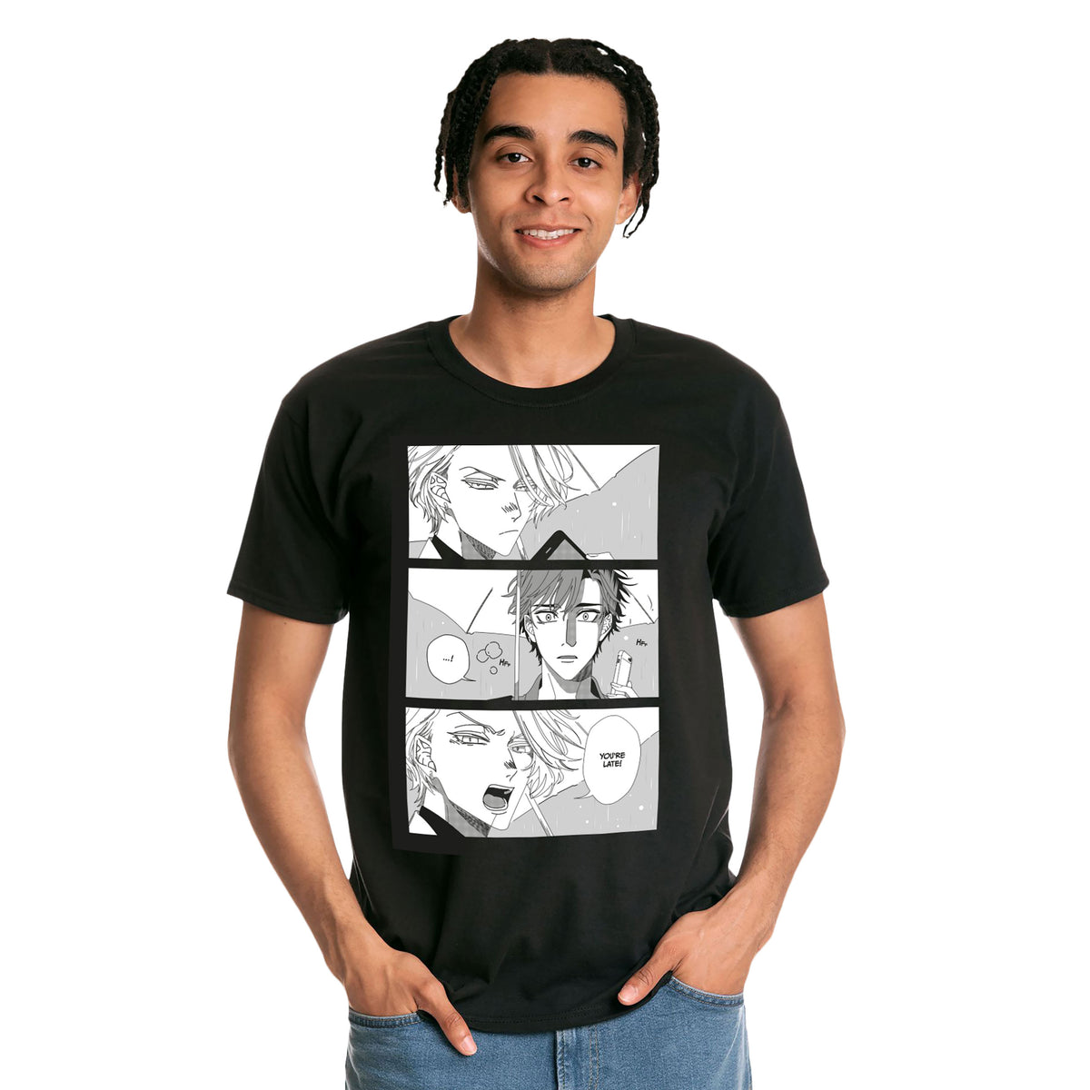 Image produit T-shirt 'You're Late' pour les fans de Therapy Game