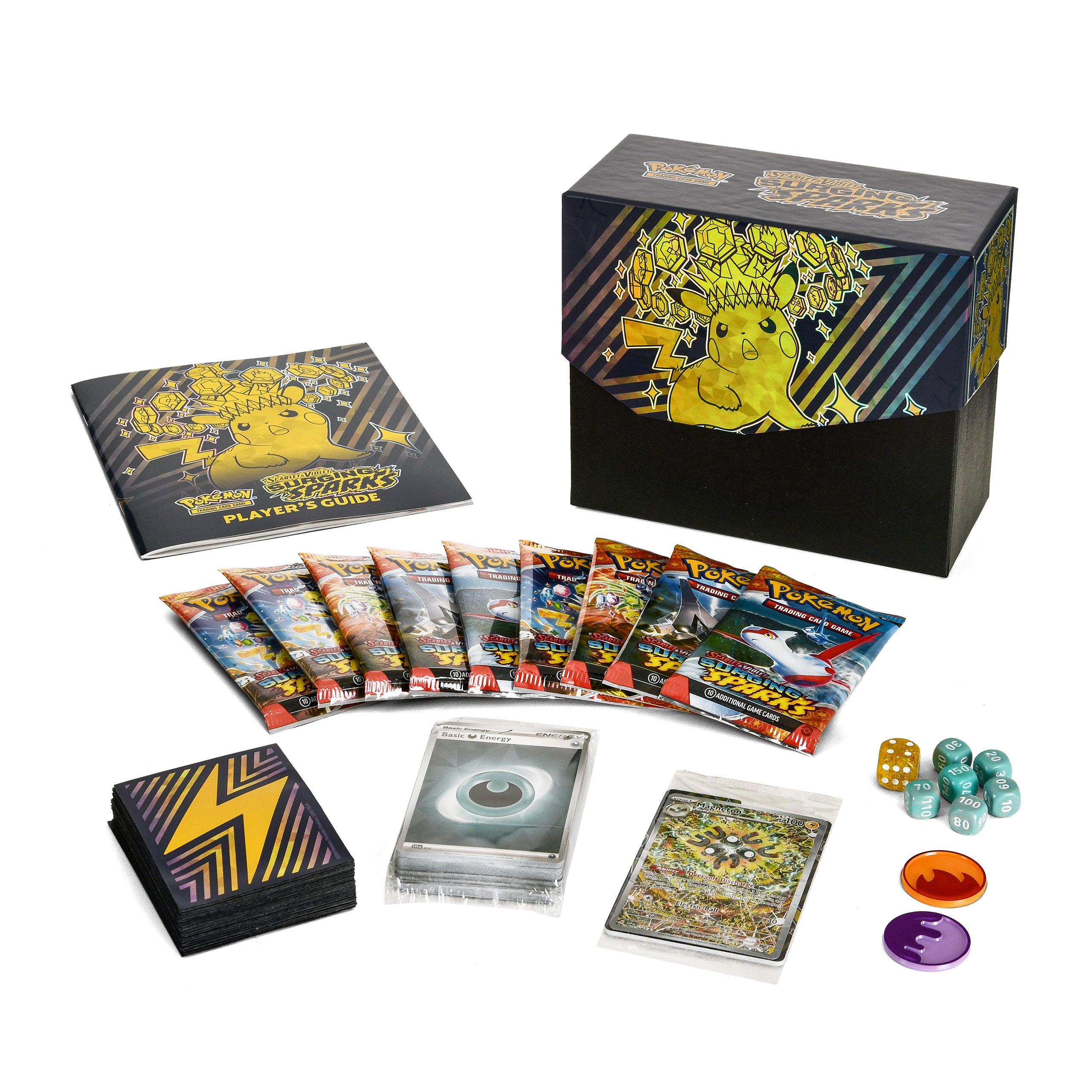 Image produit Pokemon - Scarlet & Violet Surging Sparks Boîte d'entraîneur d'élite (EN)