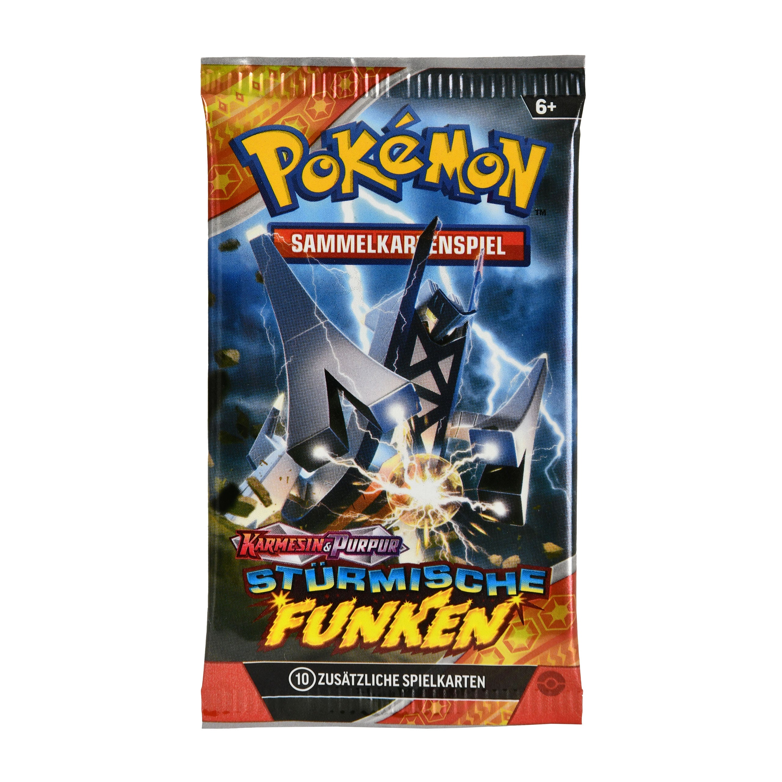 Produktbild Pokemon - Karmesin & Purpur Stürmische Funken Sammelkarten Booster