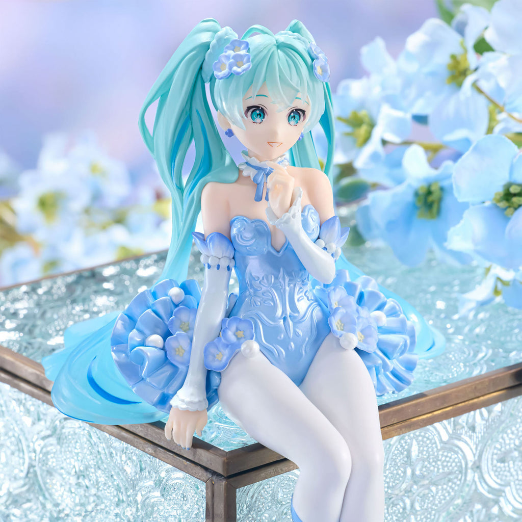 Produktbild Hatsune Miku - Noodle Stopper Figur Flower Fairy Nemophila Pail Blue Color Version