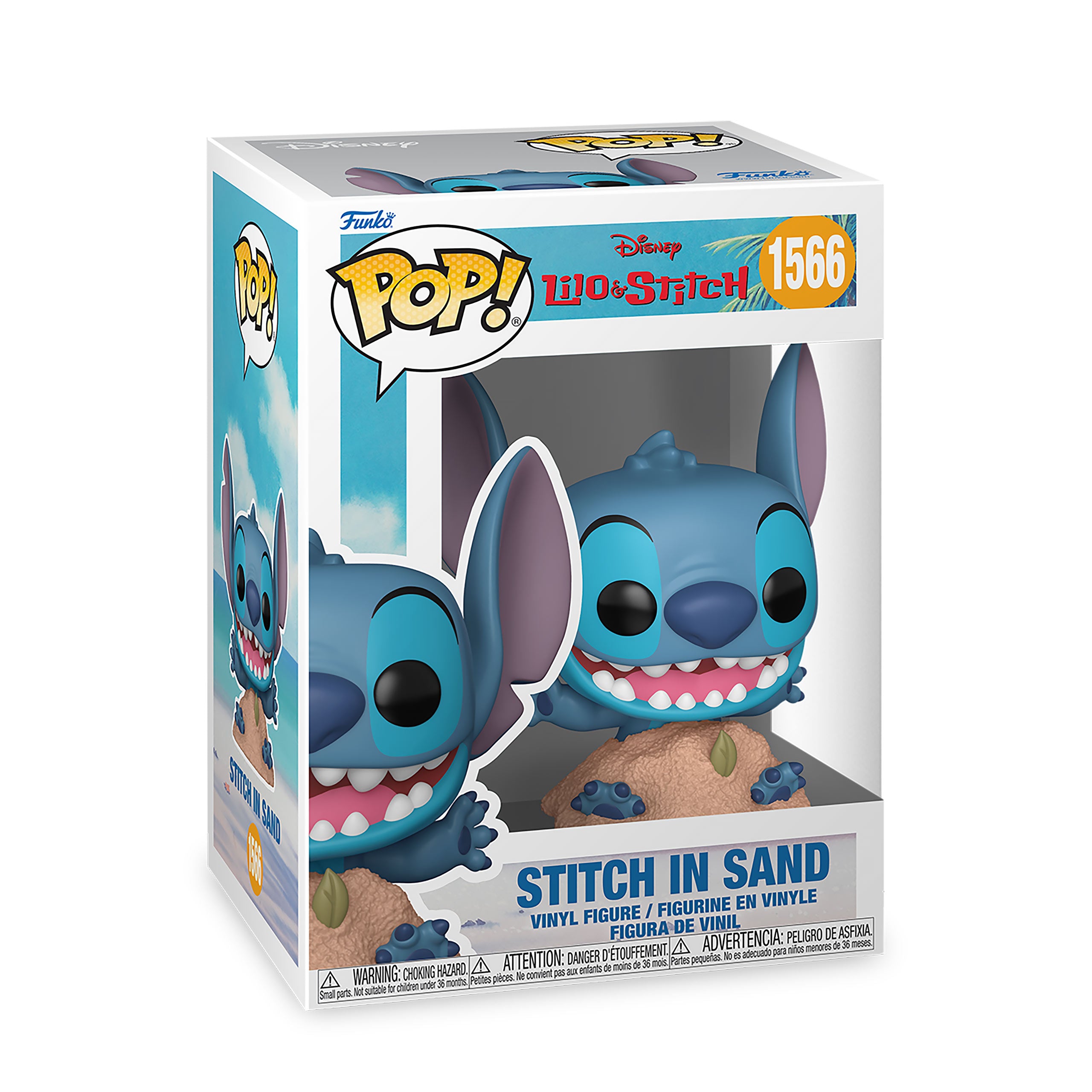 Image produit Lilo & Stitch - Figurine Funko Pop Stitch dans le sable