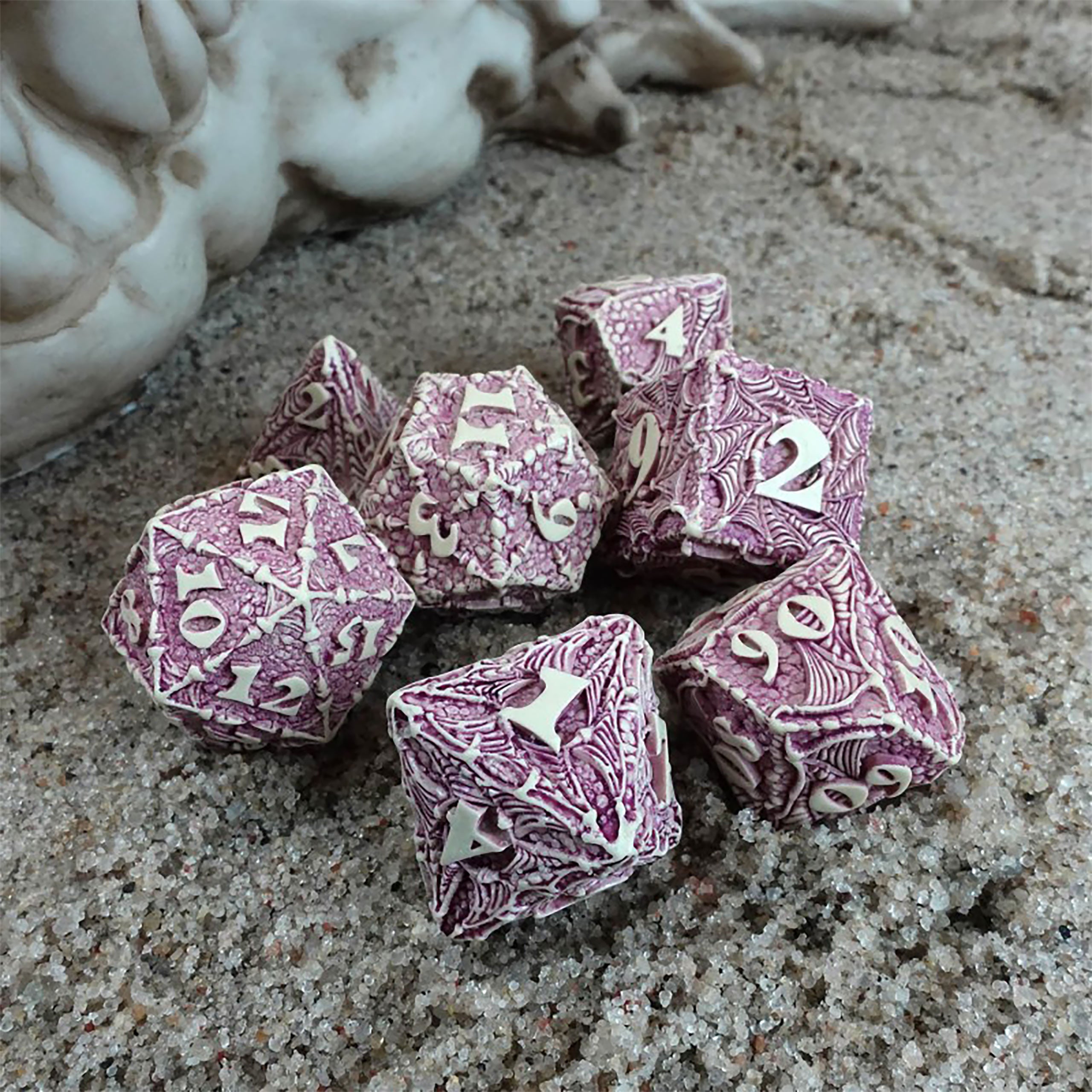 Image produit Dracopolis - Le set de dés Yucatan Featherwing 7pcs