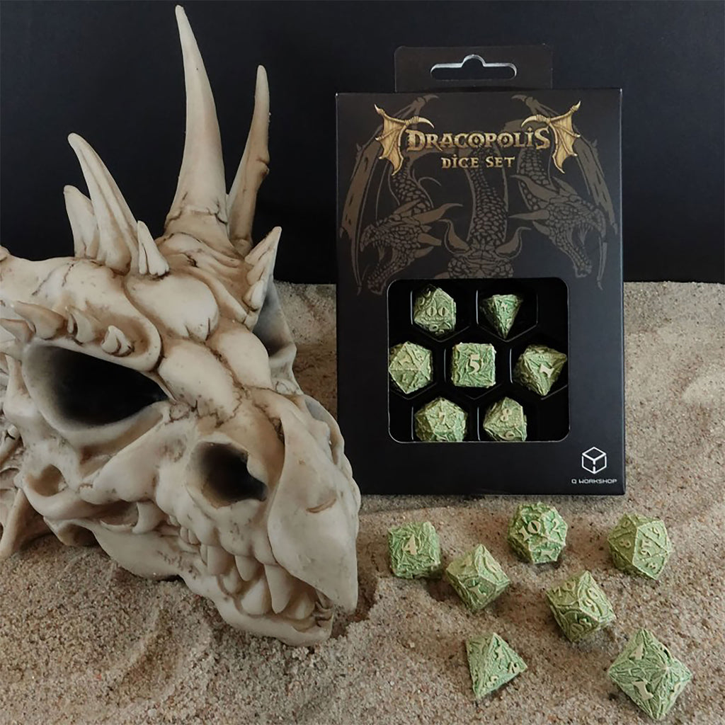 Produktbild Dracopolis - The Andean Longneck Würfel Set 7tlg