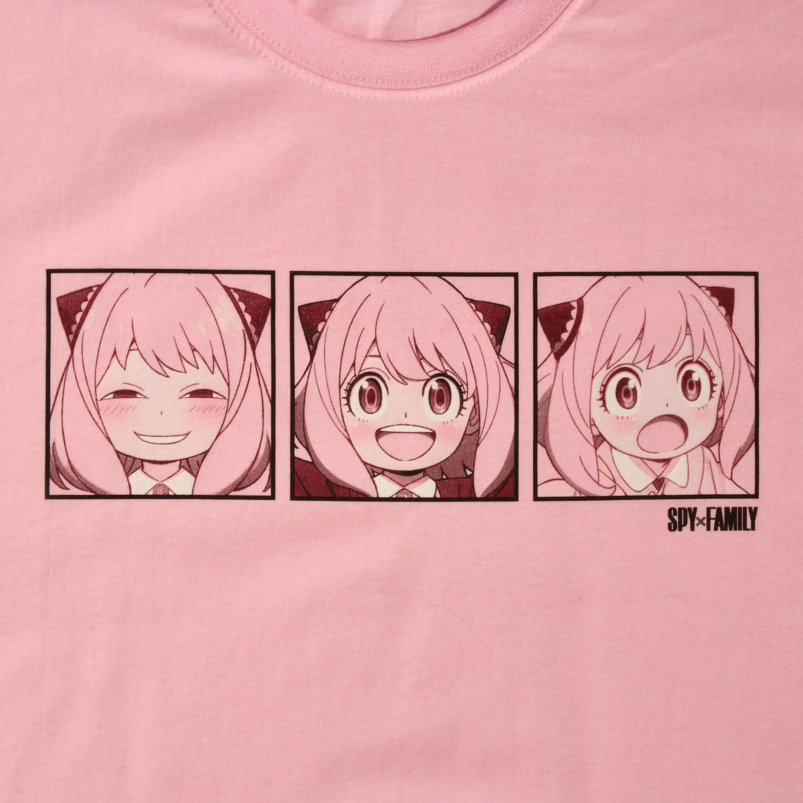 Image produit Spy x Family - T-Shirt Anya rose