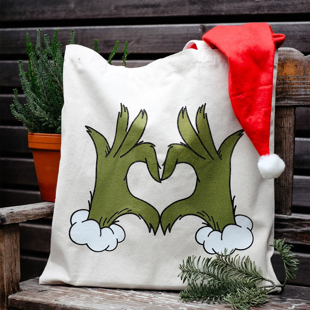 Productafbeelding De Grinch - Mini Jute Tas