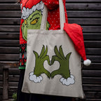 Productafbeelding De Grinch - Mini Jute Tas