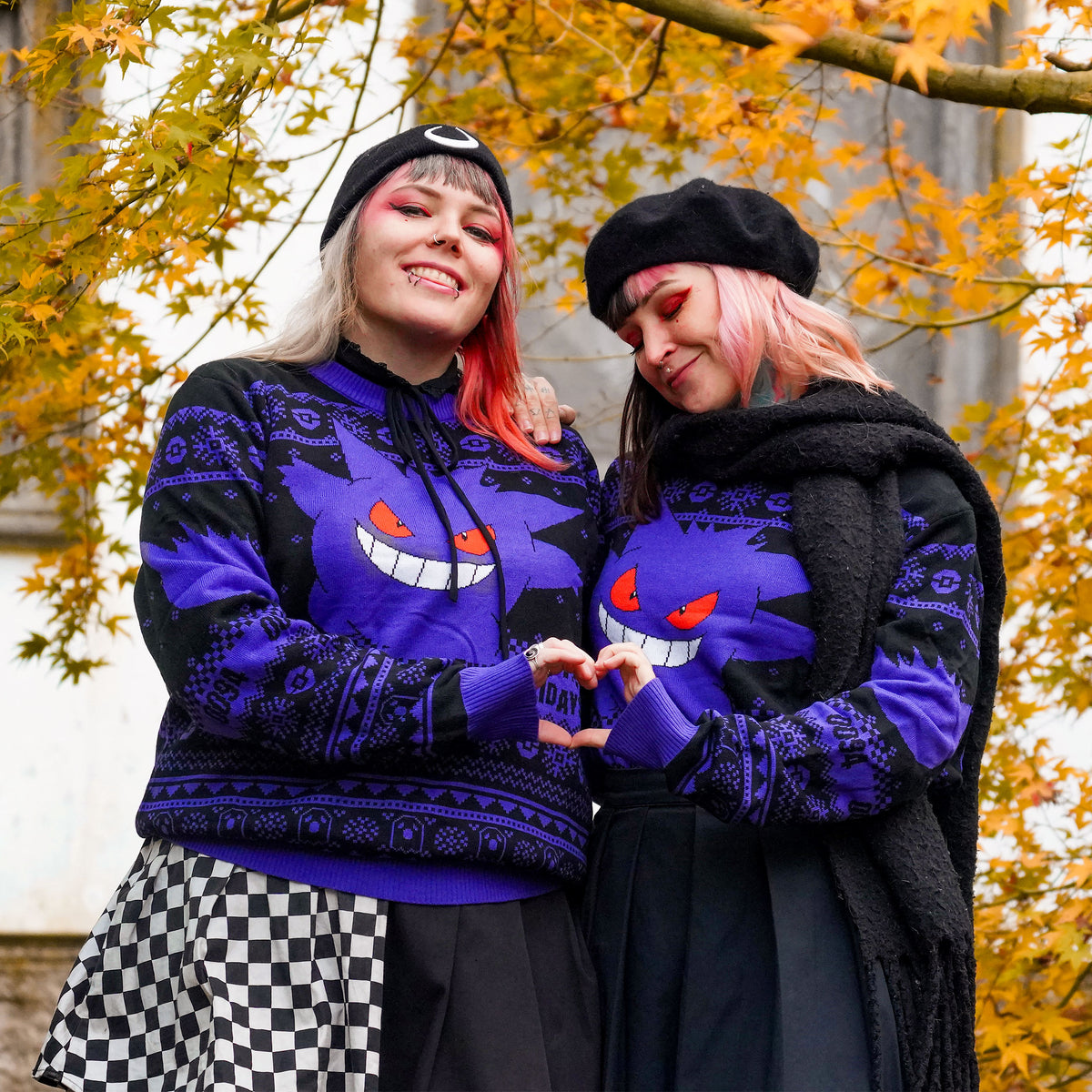 Image produit Pokemon - Pull en tricot Gengar