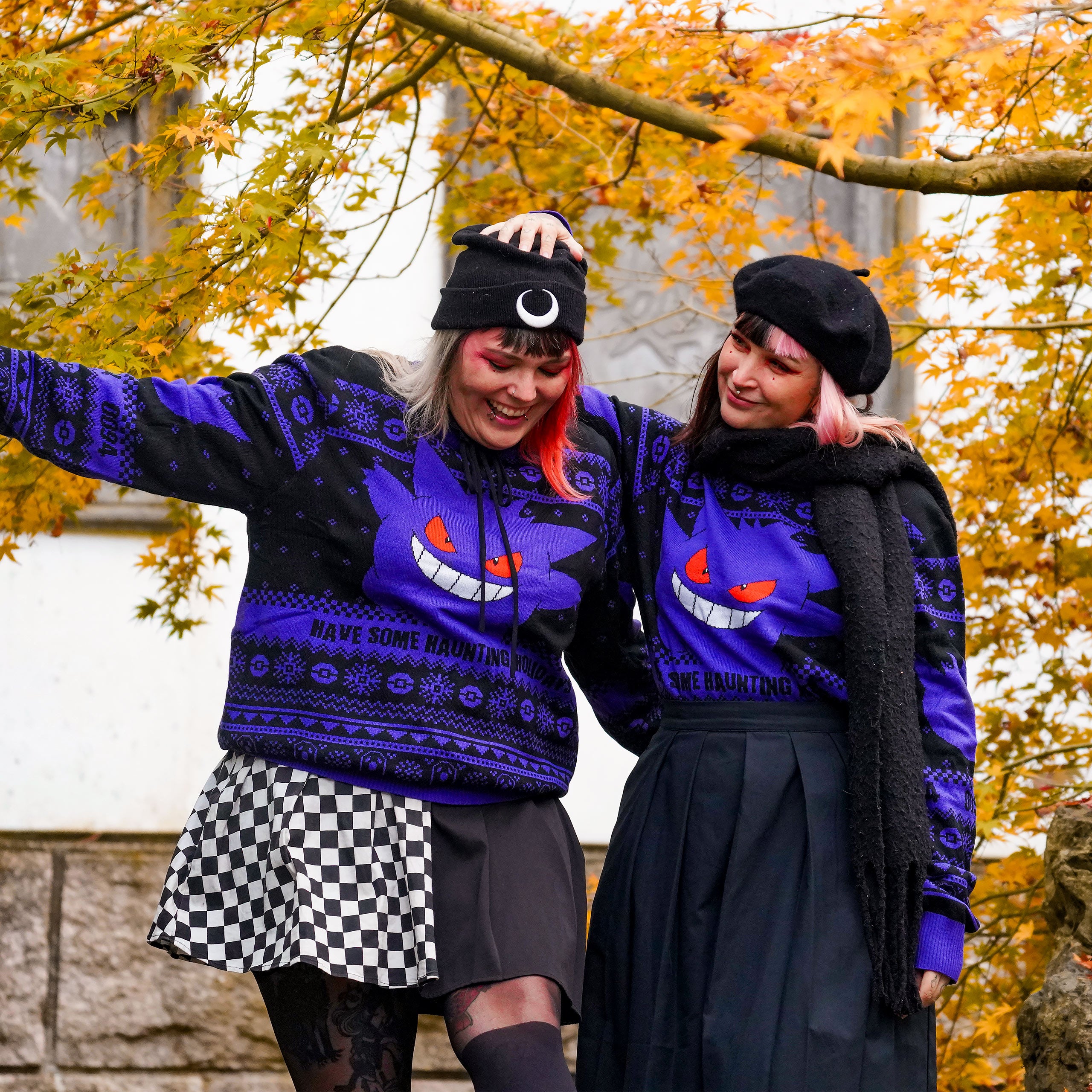 Image produit Pokemon - Pull en tricot Gengar