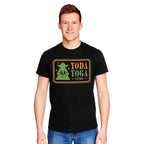 Image produit Star Wars - T-Shirt Yoda Yoga Studio noir