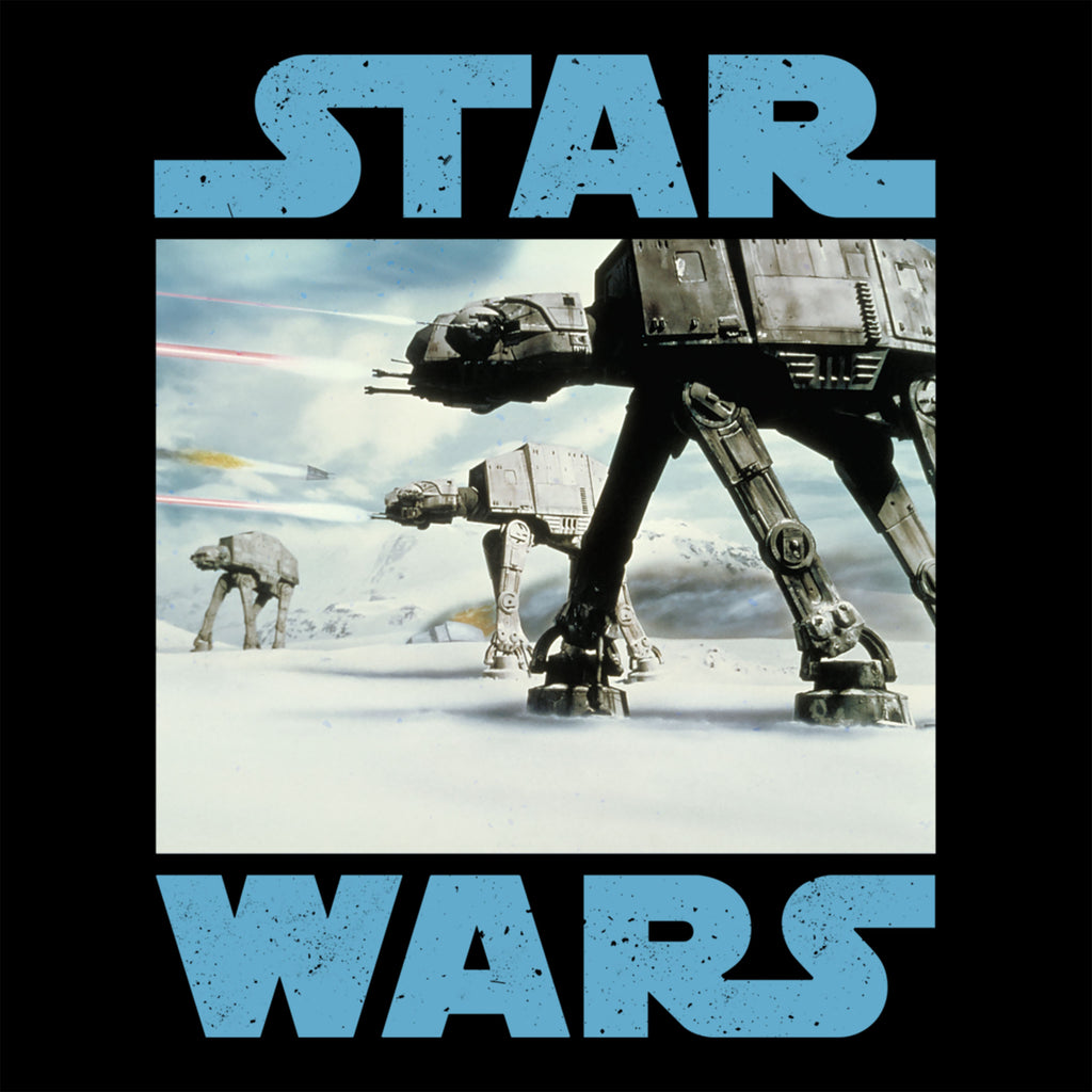 Productafbeelding Star Wars - AT-AT op Hoth T-shirt zwart