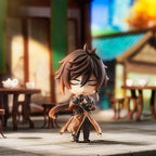 Productafbeelding Genshin Impact - Zhongli Nendoroid actiefiguur