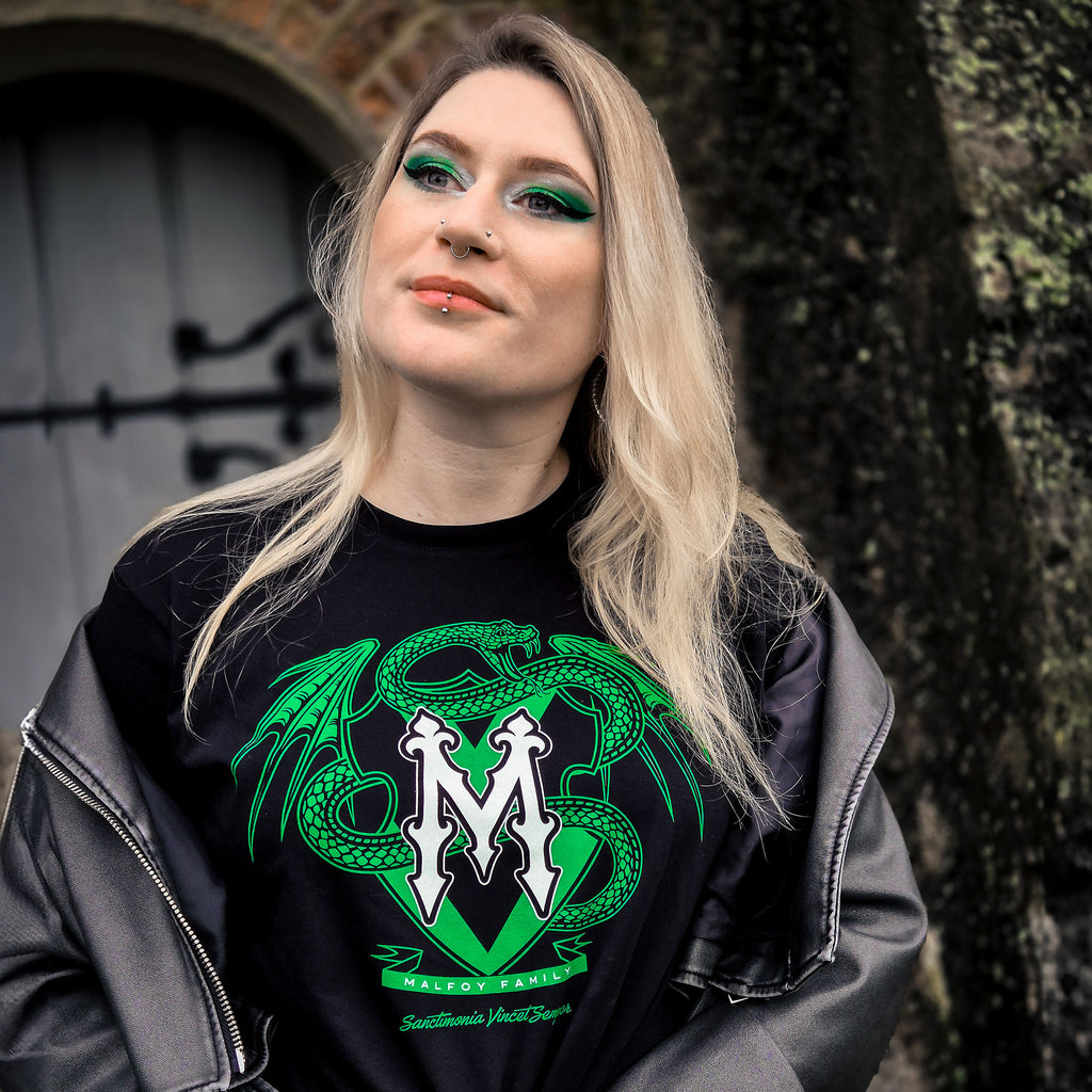 Productafbeelding Malfidus Familie T-Shirt Zwart - Harry Potter