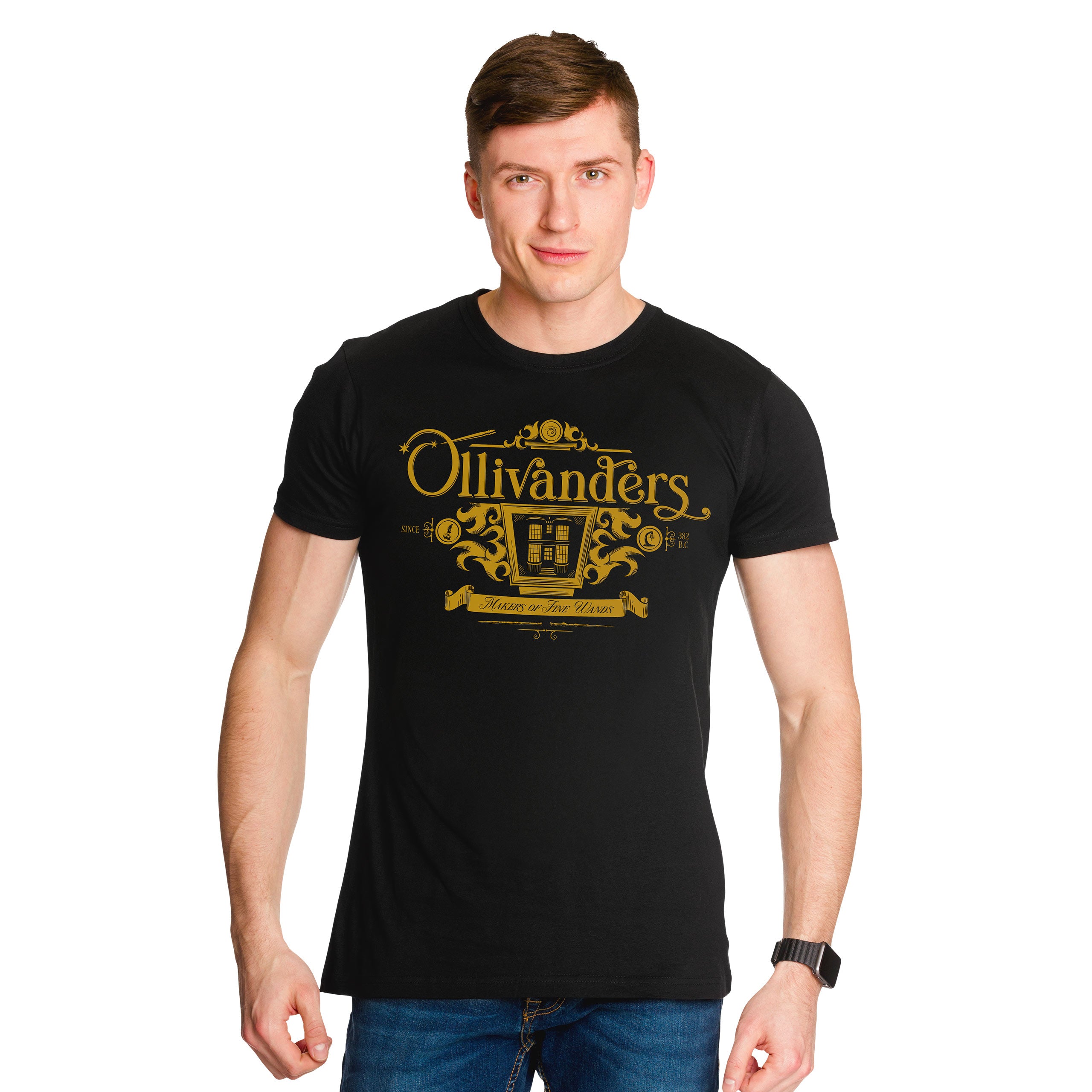 Image produit T-shirt Ollivanders noir - Harry Potter
