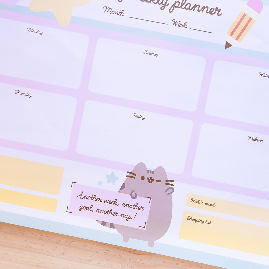 Image produit Pusheen - Mange et Dors Planificateur Hebdomadaire