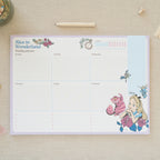Productafbeelding Alice in Wonderland - Flower Weekplanner