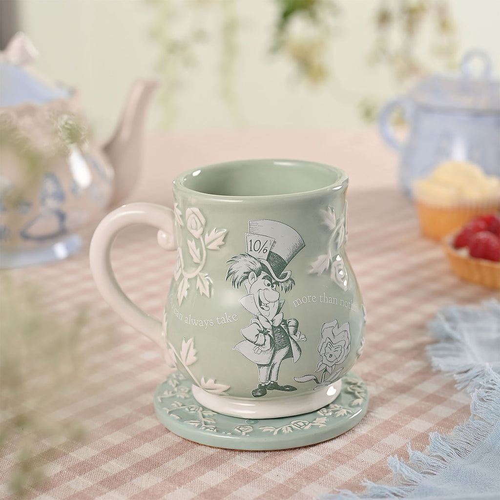 Image produit Alice au Pays des Merveilles - Tasse en relief du Chapelier Fou