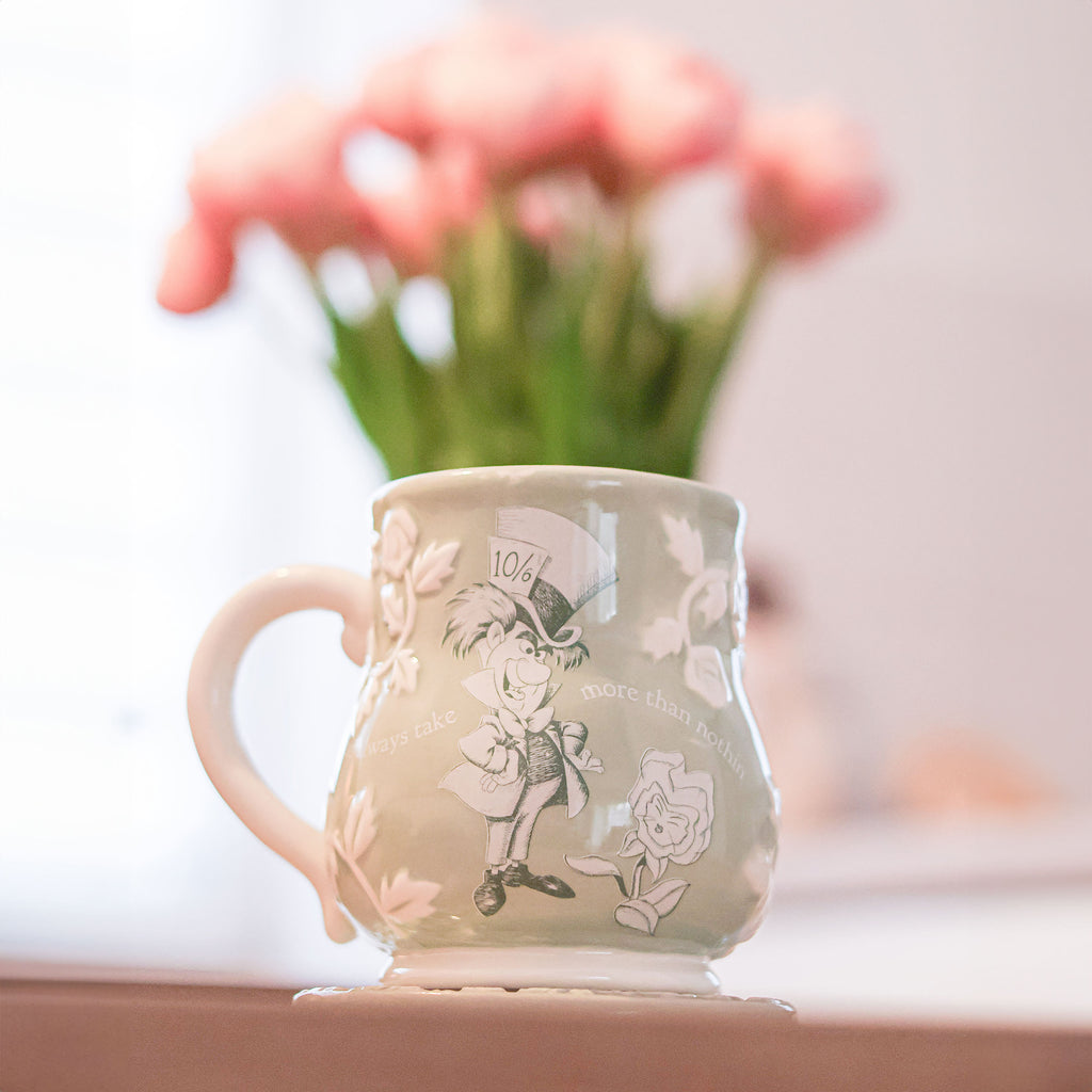 Image produit Alice au Pays des Merveilles - Tasse en relief du Chapelier Fou
