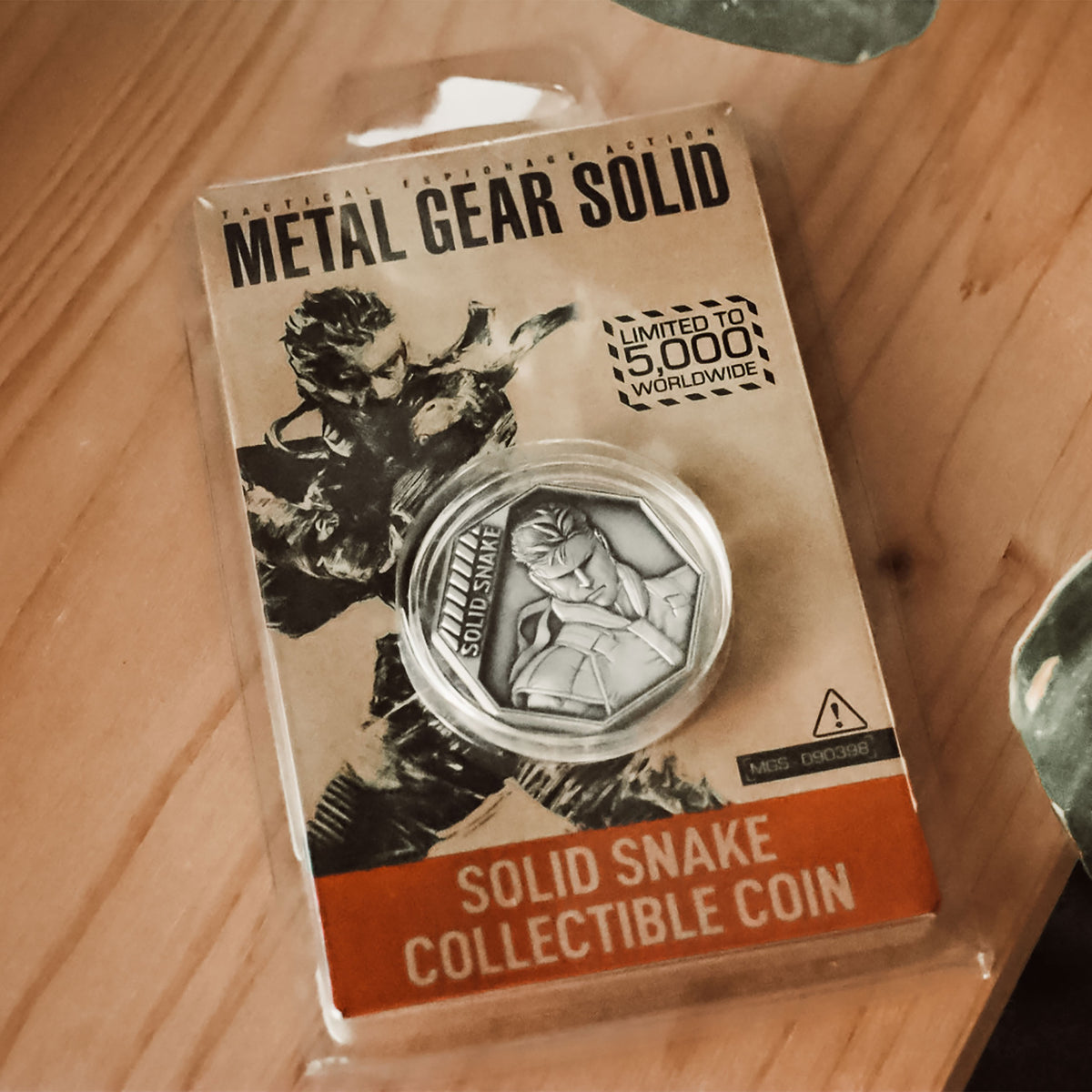 Productafbeelding Metal Gear Solid - Solid Snake Verzamelmunt Limited Edition