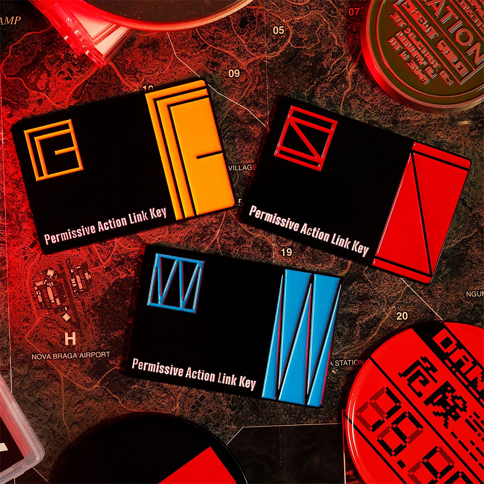 Image produit Metal Gear Solid - Ensemble de cartes-clés limité