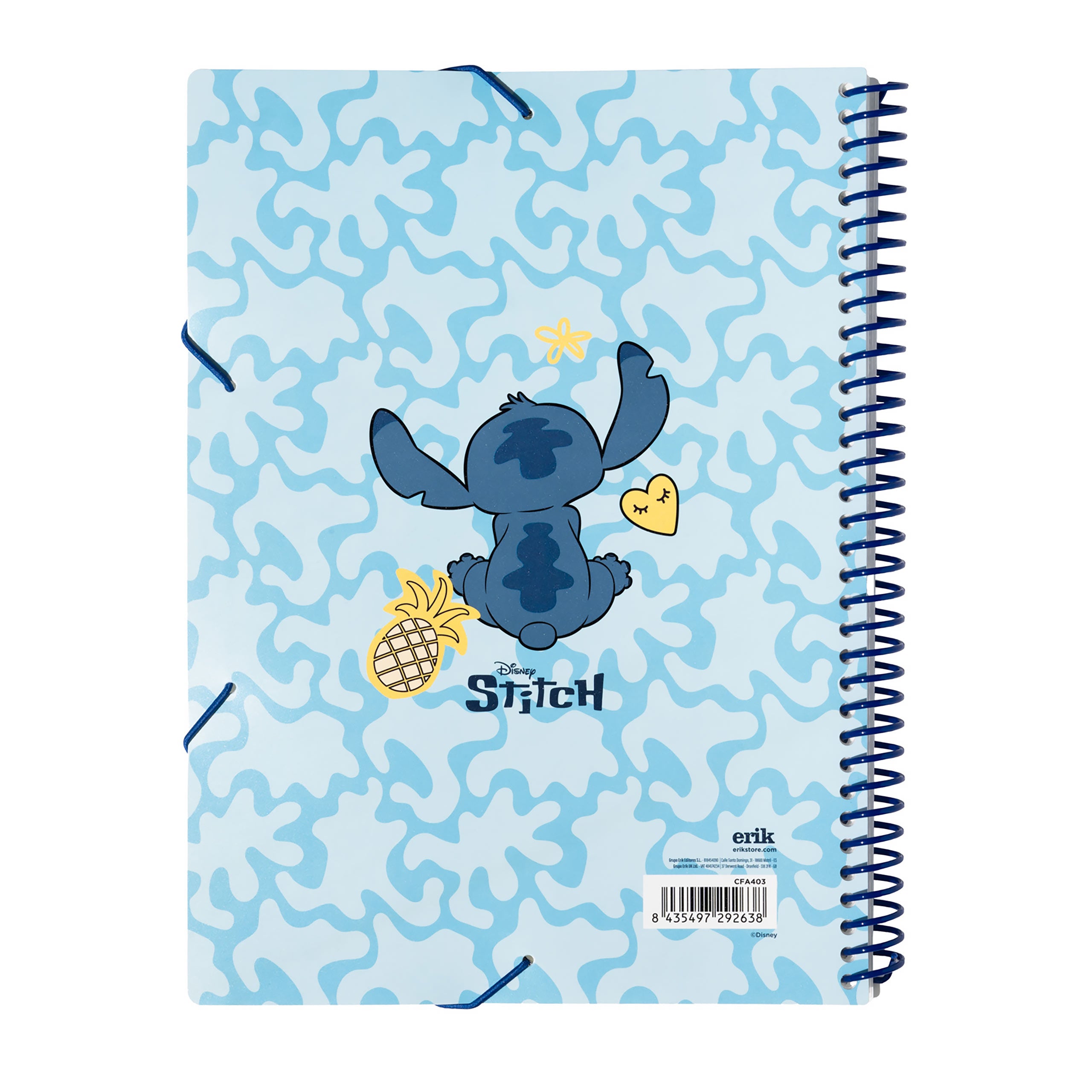 Image produit Classeur Stitch A4 - Lilo & Stitch