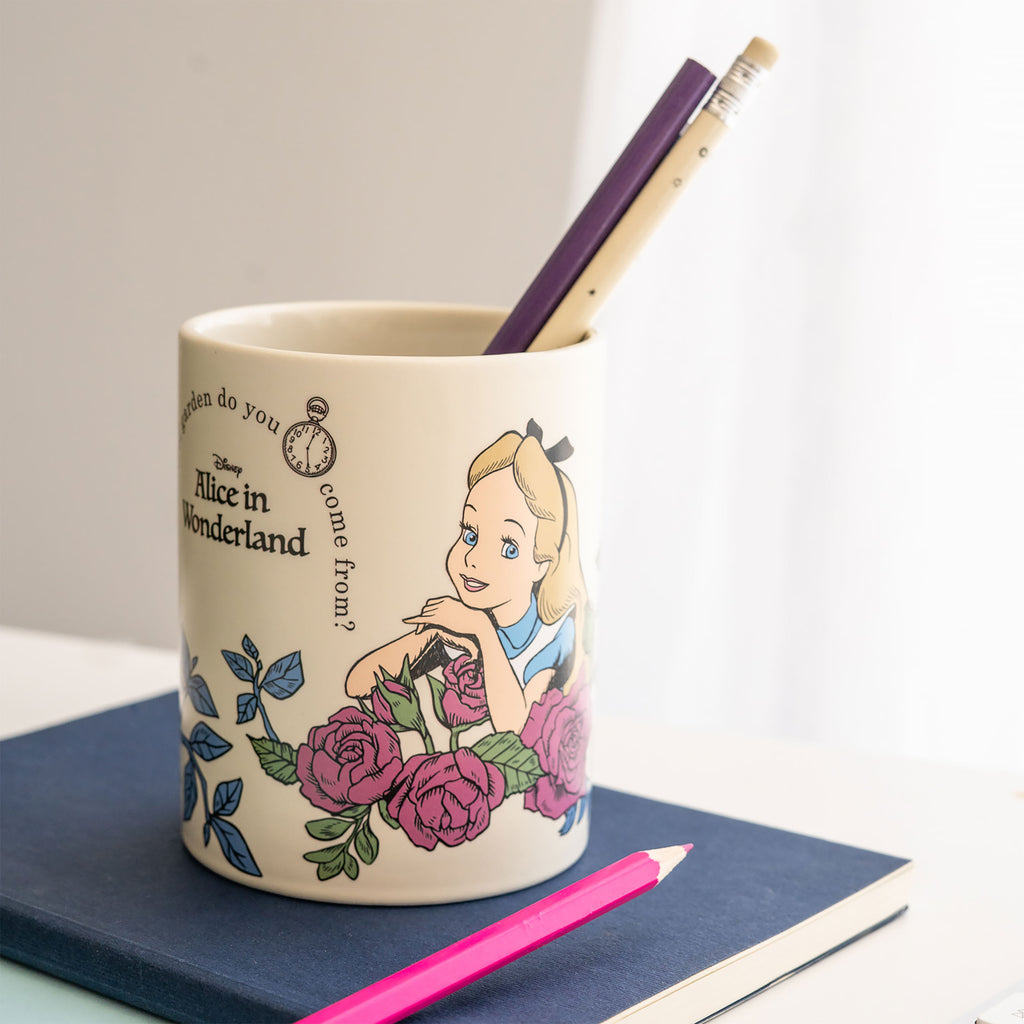 Image produit Alice au Pays des Merveilles - Porte-stylo Fleur