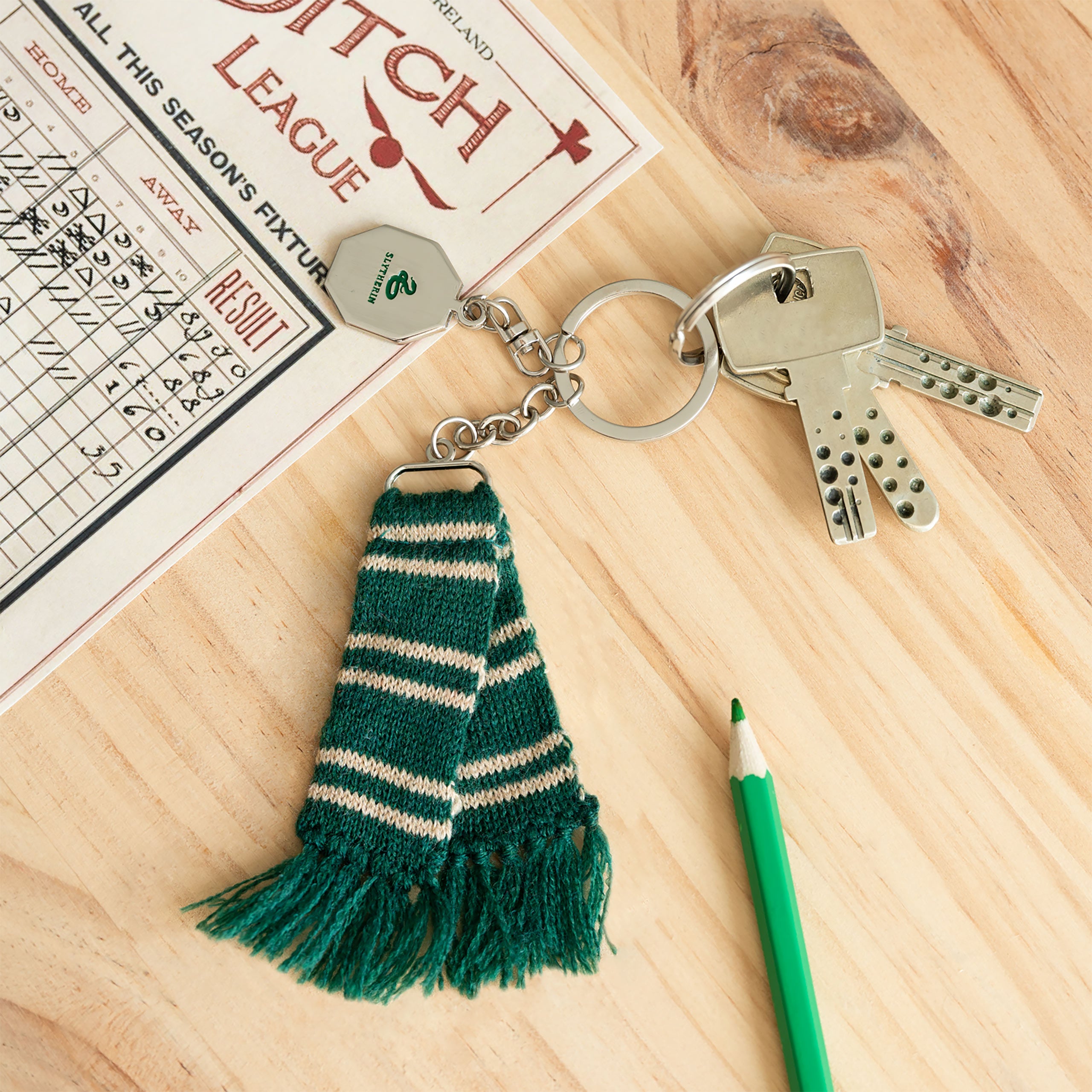 Image produit Harry Potter - Porte-clés Écharpe Serpentard