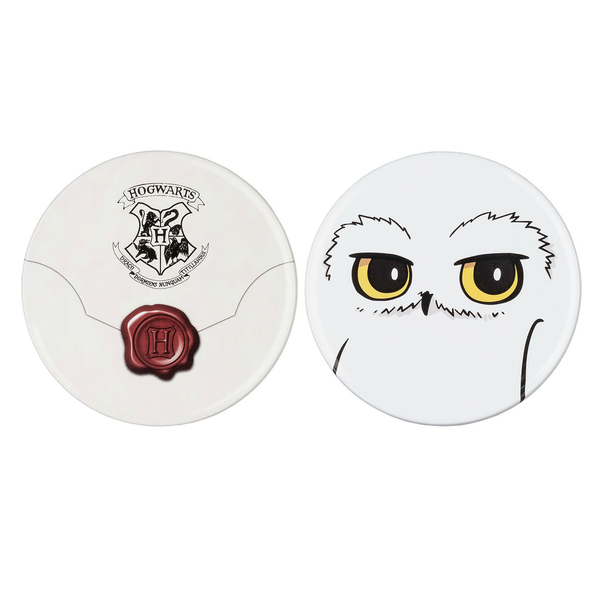 Image produit Harry Potter - Set de 2 dessous de verre Hedwig