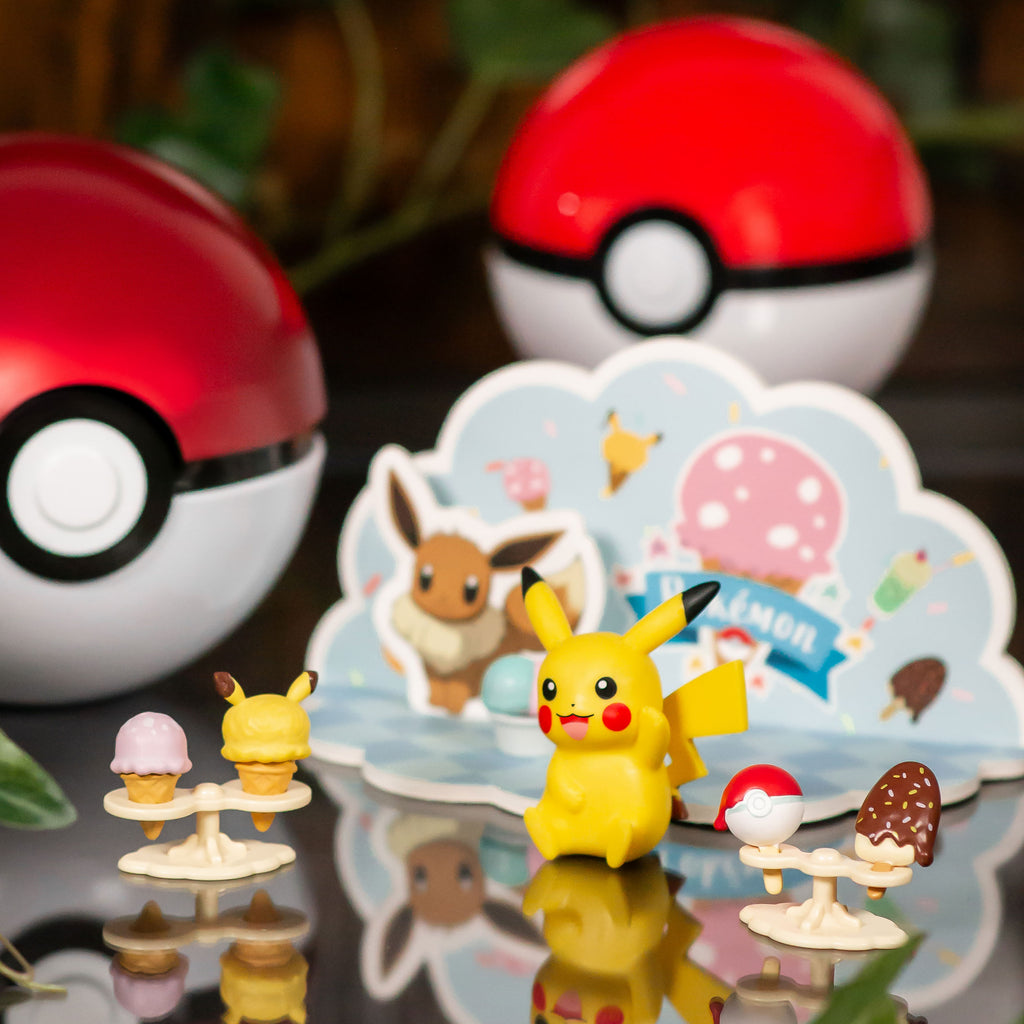 Productafbeelding Pokemon - Pikachu Ice Cream 3D SCENE Figur