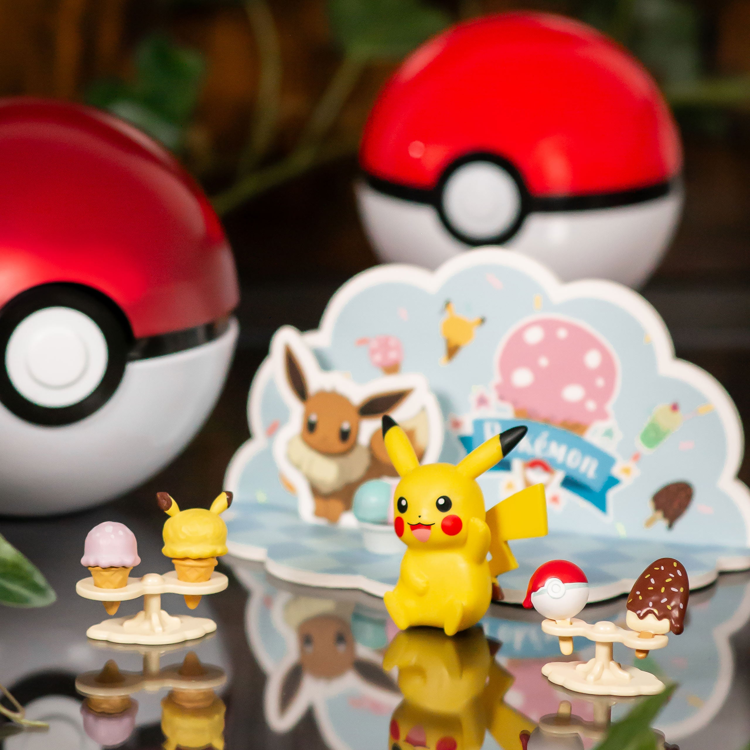 Produktbild Pokemon - Pikachu Ice Cream 3D SCENE Figur