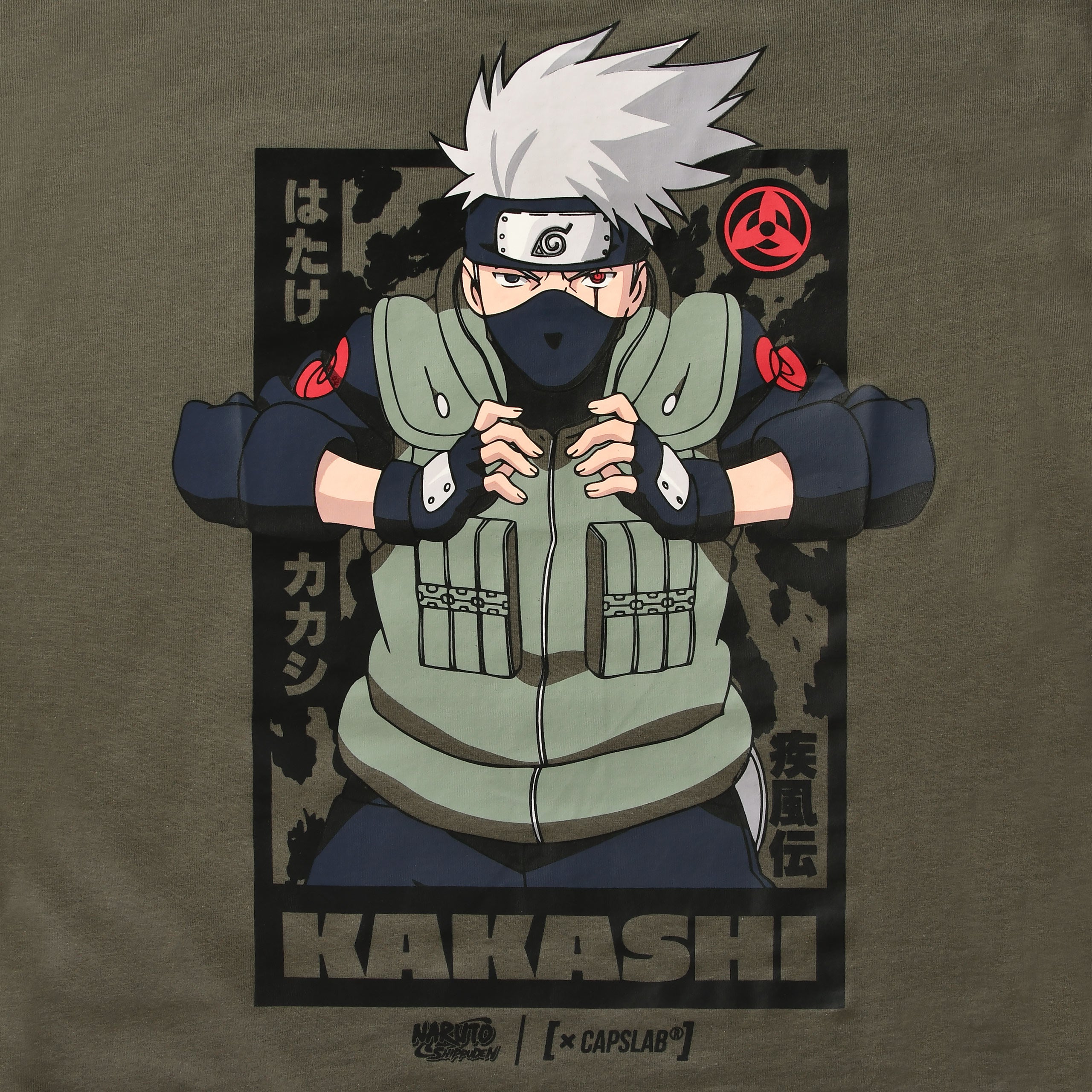 Productafbeelding Naruto Shippuden - Kakashi T-Shirt groen