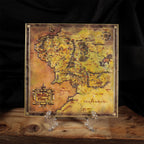 Produktbild Der Herr der Ringe - Karte von Mittelerde Replik limitiert