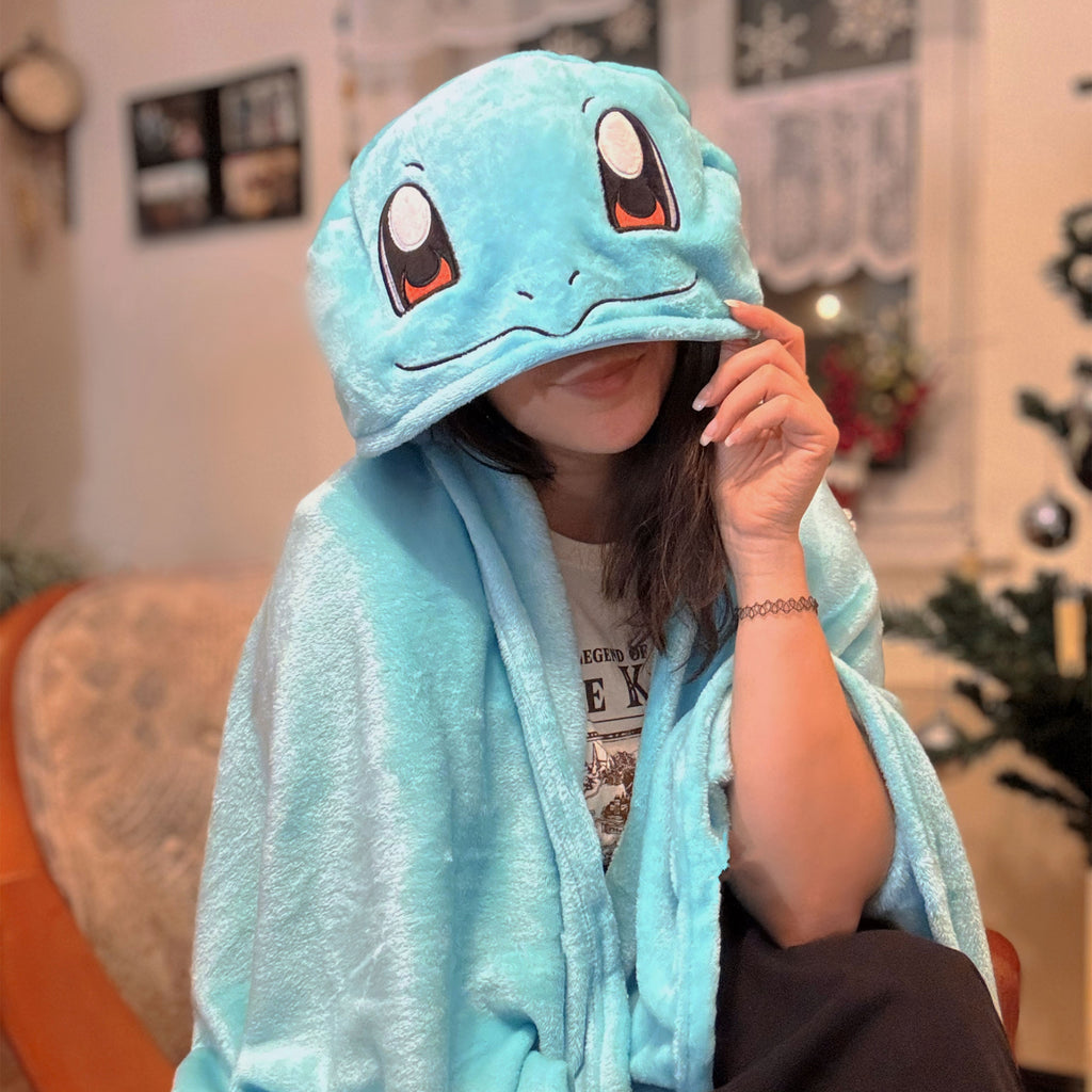 Productafbeelding Pokemon - Squirtle Deken met Capuchon