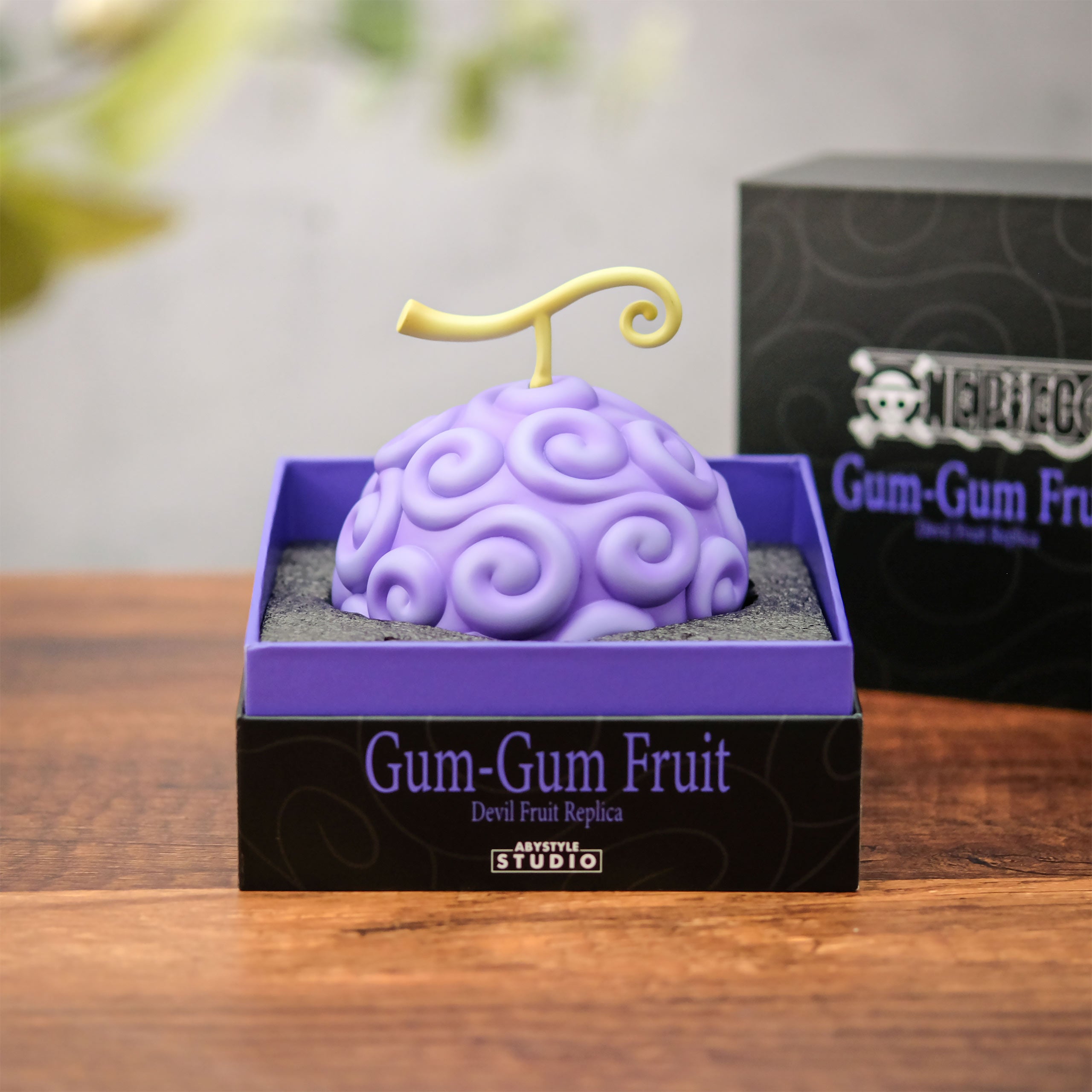 Productafbeelding Gomu Gomu Duivelsvrucht-replica in cadeaudoos - One Piece