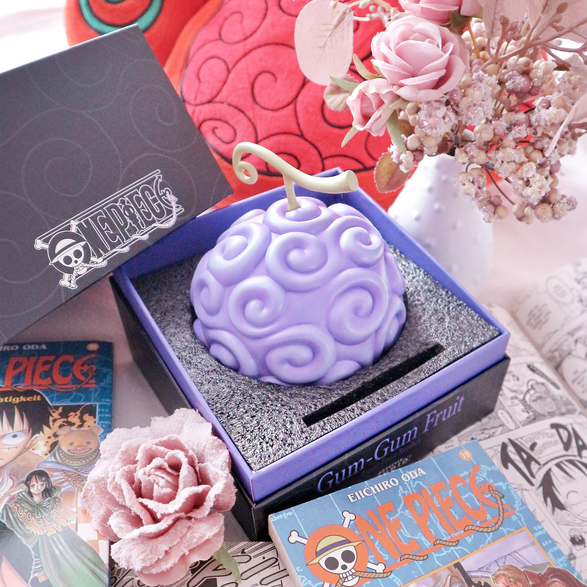 Productafbeelding Gomu Gomu Duivelsvrucht-replica in cadeaudoos - One Piece