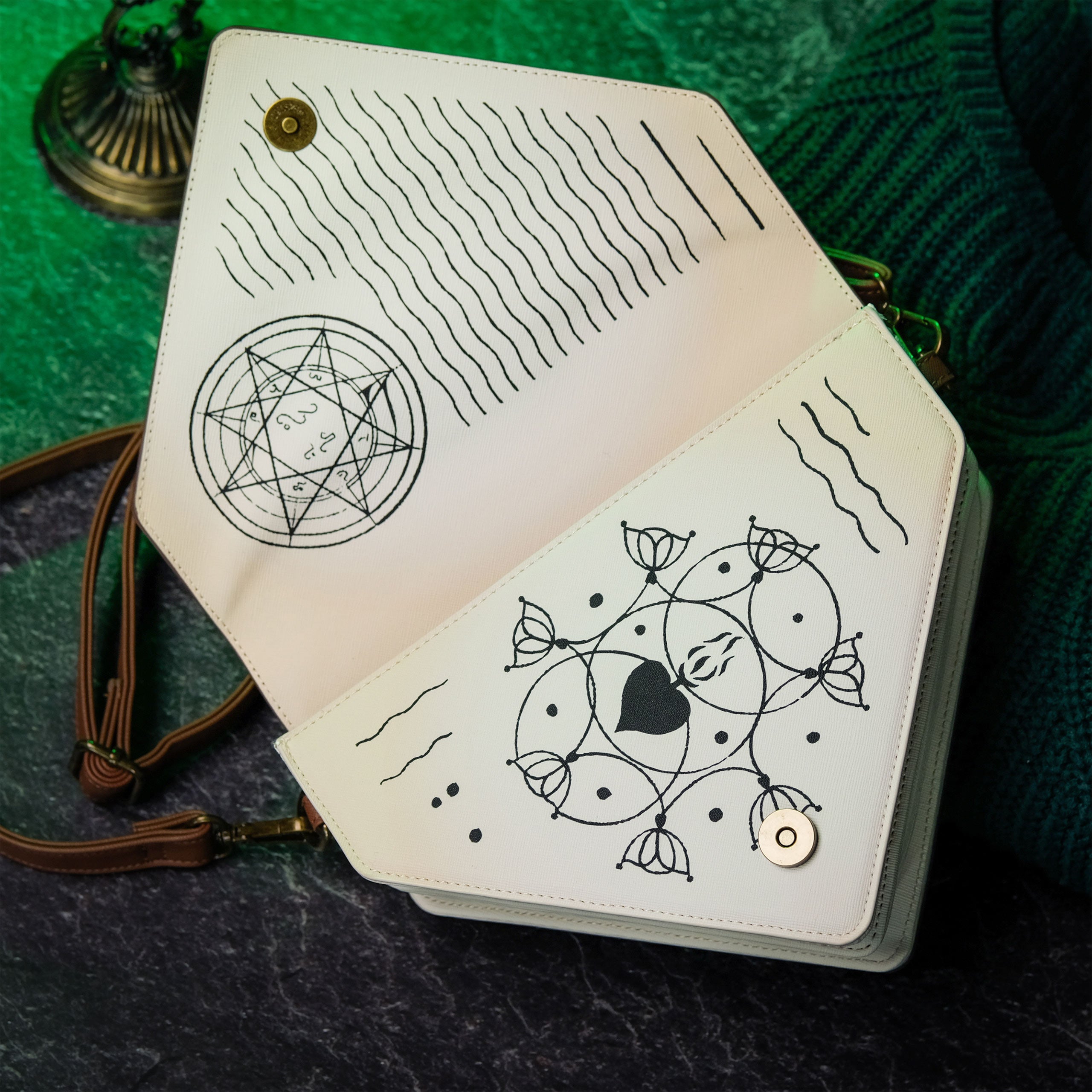 Productafbeelding Wicked - Elphaba Grimmerie Boek Schoudertas