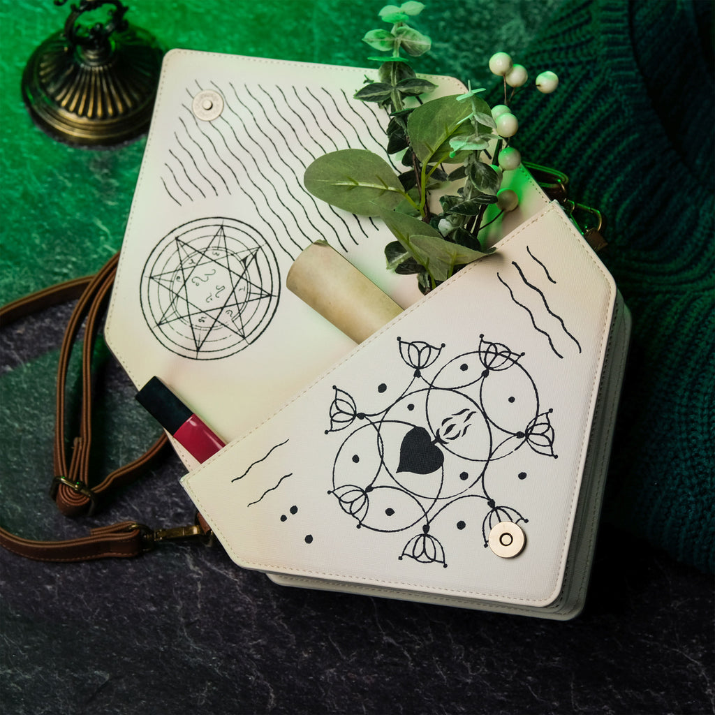 Productafbeelding Wicked - Elphaba Grimmerie Boek Schoudertas
