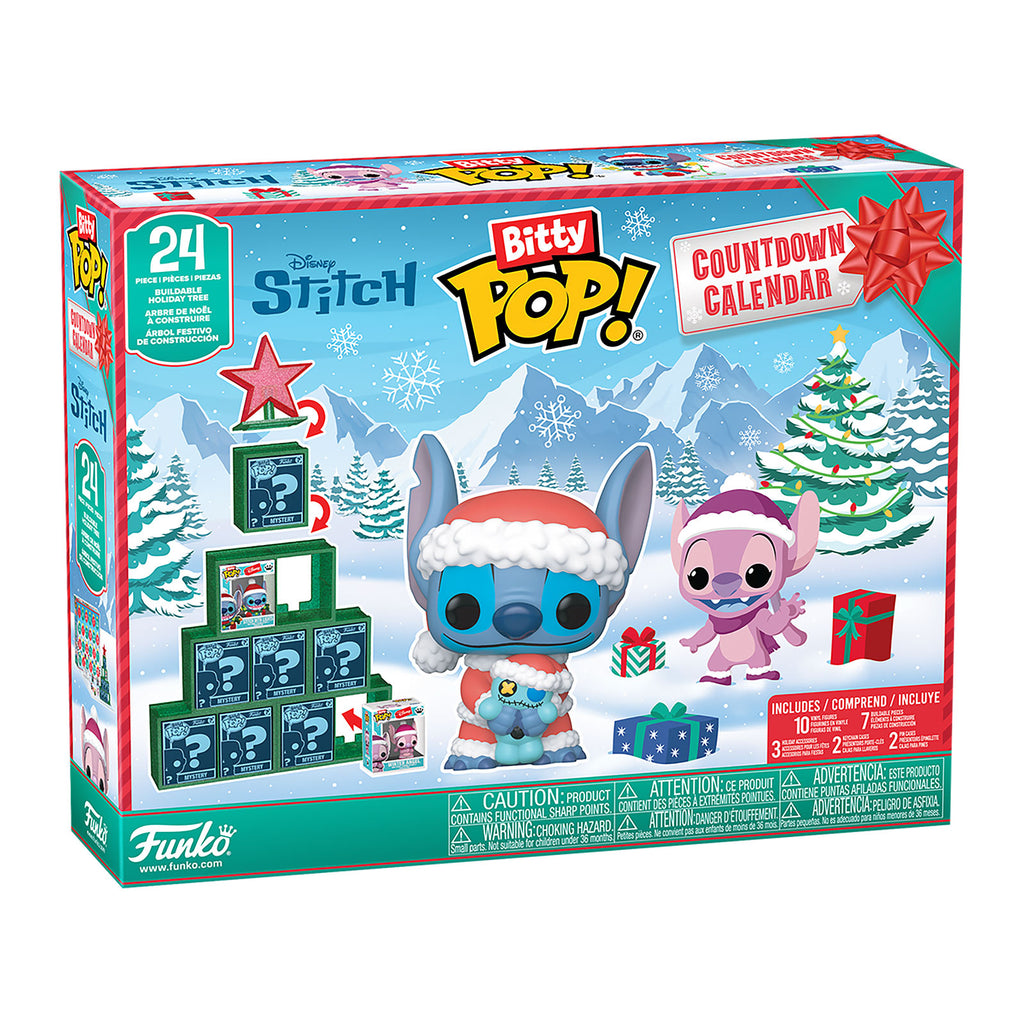 Productafbeelding Stitch Holiday Bitty Pop Funko Adventskalender - Lilo & Stitch