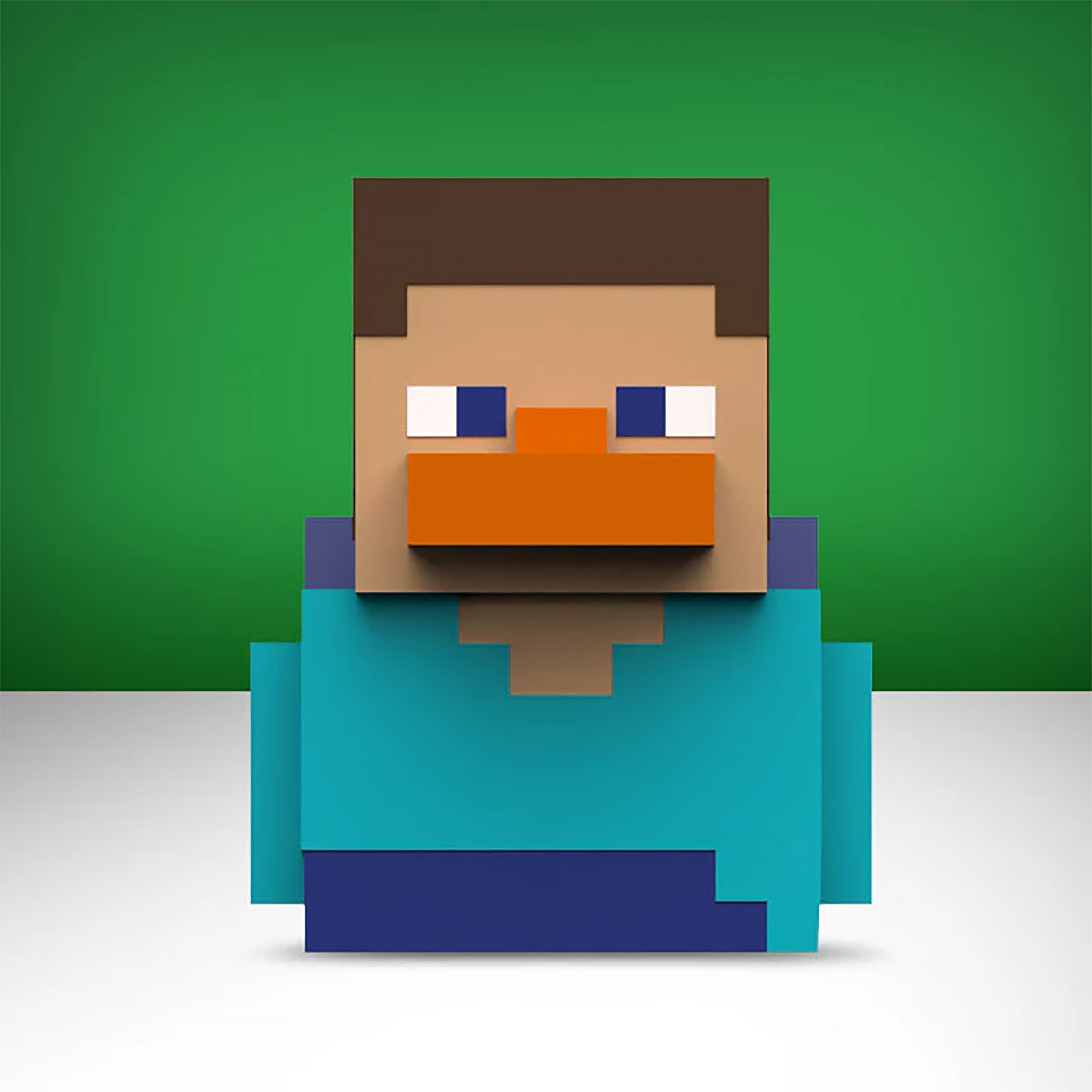 Productafbeelding Minecraft - Steve TUBBZ Decoratieve Eend 9cm