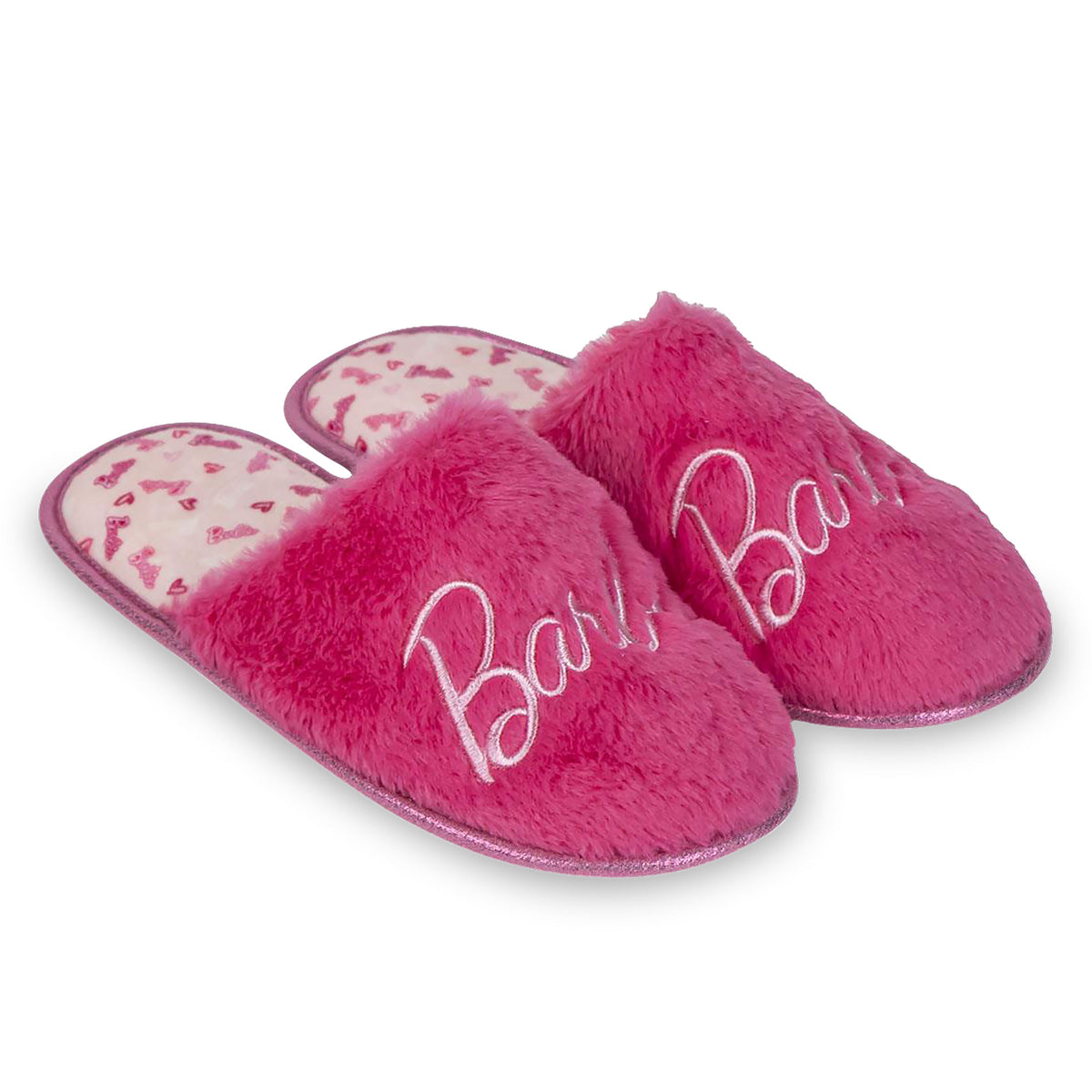 Produktbild Barbie - Logo Plüsch Pantoffeln