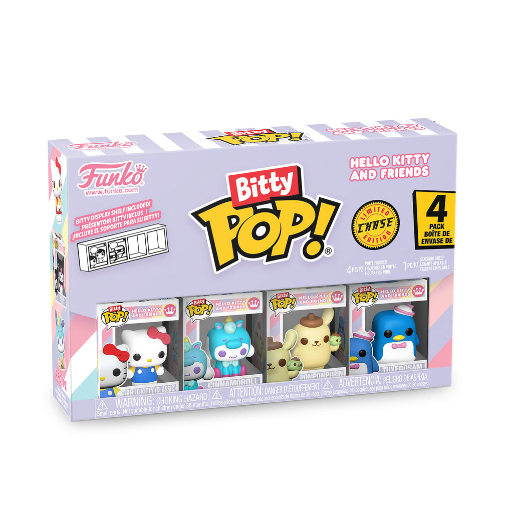 Productafbeelding Sanrio - Hello Kitty en Vrienden Funko Bitty Pop 4-delige Figuren Set Serie 1