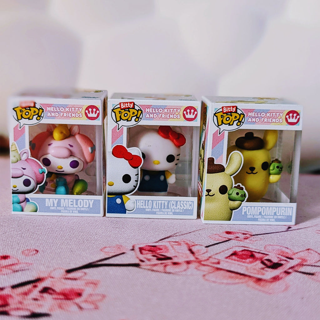 Productafbeelding Sanrio - Hello Kitty en Vrienden Funko Bitty Pop 4-delige Figuren Set Serie 1