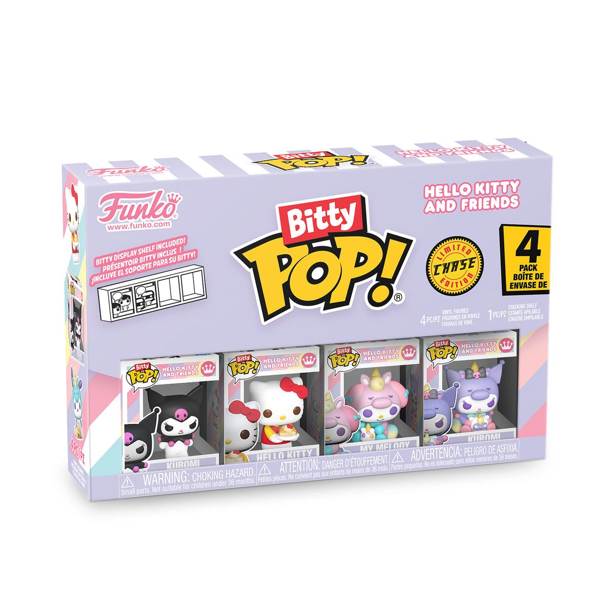 Image produit Sanrio - Hello Kitty et ses Amis Funko Bitty Pop Coffret de 4 Figurines Série 3