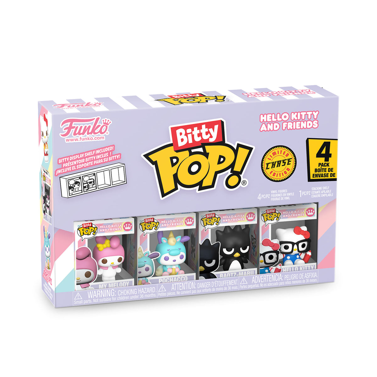 Produktbild Sanrio - Hello Kitty and Friends Funko Bitty Pop 4er Figuren Set Serie 4