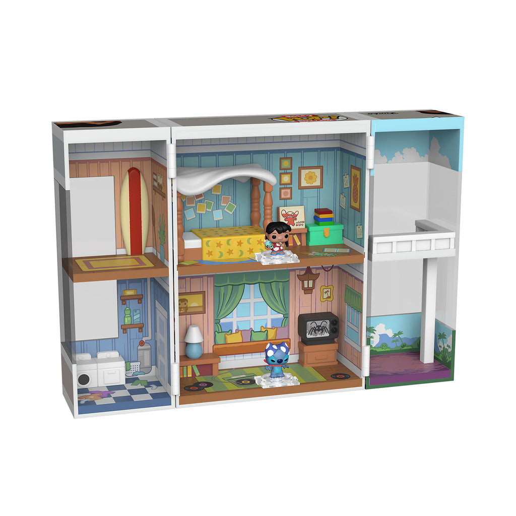 Image produit Lilo & Stitch - Présentoir Funko Bitty Pop Maison de Lilo avec 2 Figurines