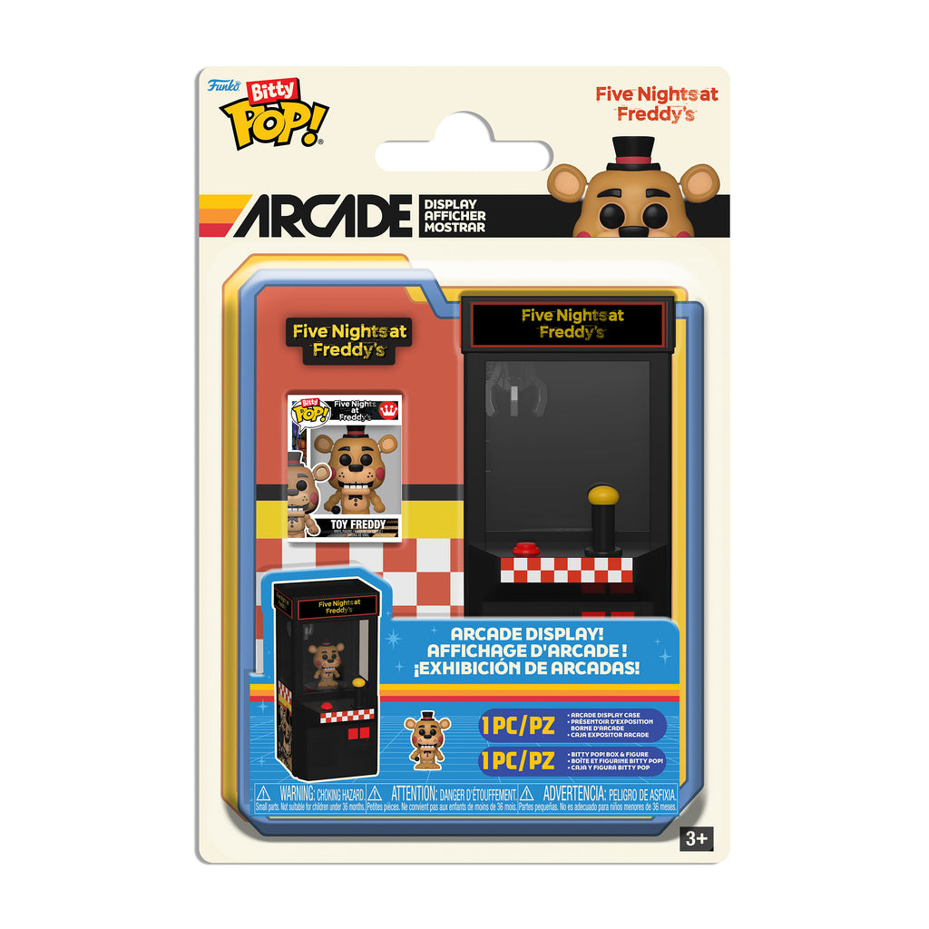 Image produit Five Nights at Freddy's - Ensemble de figurines Freddy Funko Bitty Pop Arcade